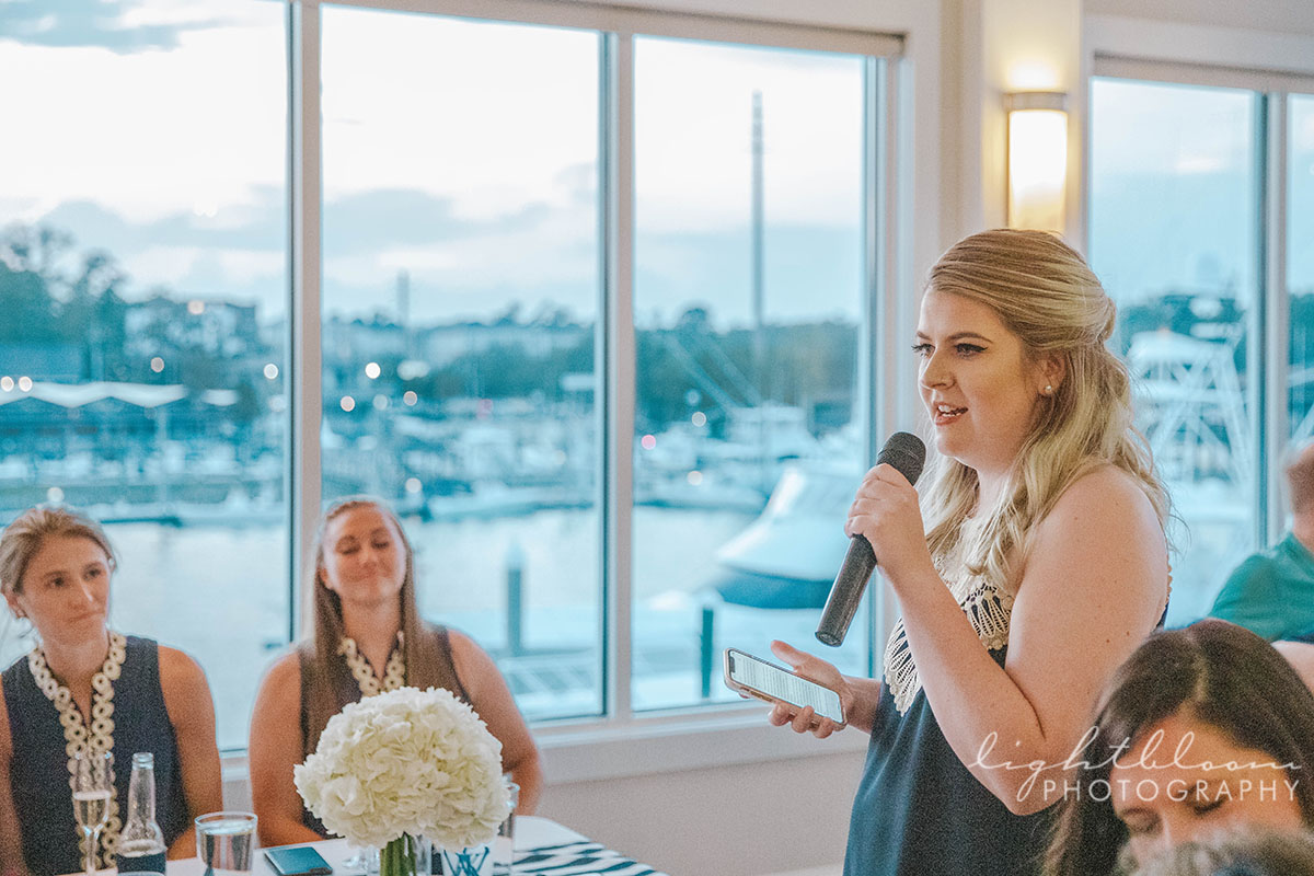 Wrightsville Beach Bluewater Grill Wedding Photography