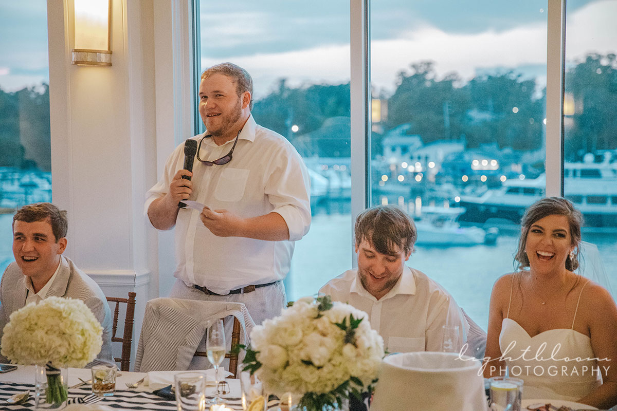 Wrightsville Beach Bluewater Grill Wedding Photography