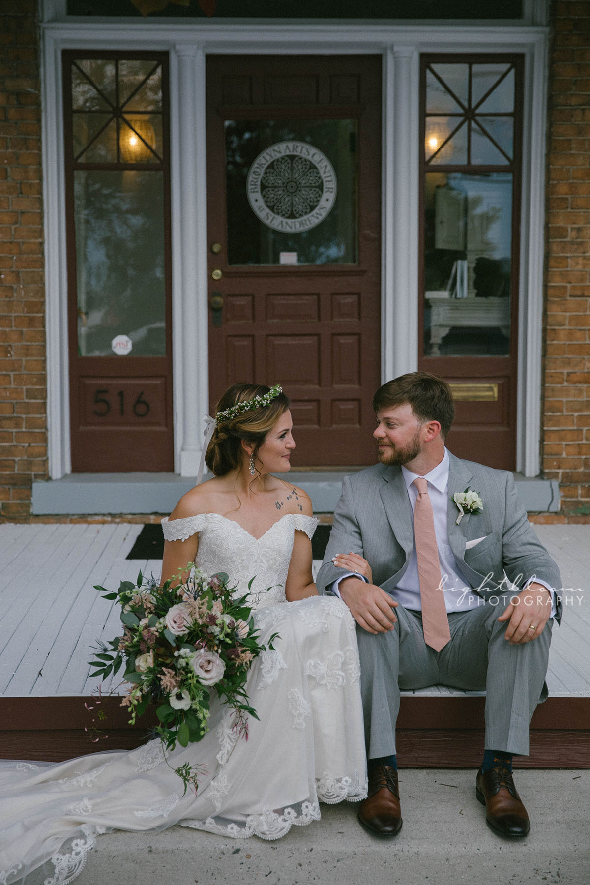 Brooklyn Arts Center Wilmington Wedding Photographer