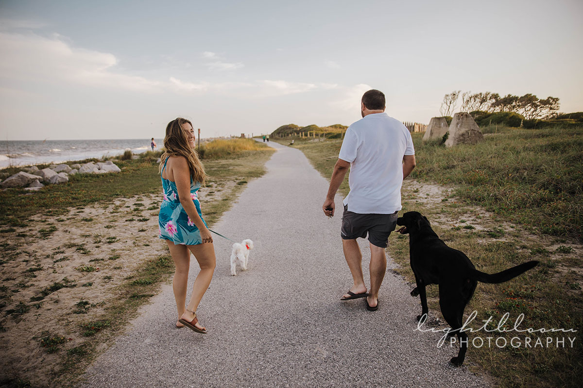 Fort Fisher Engagement Photographer