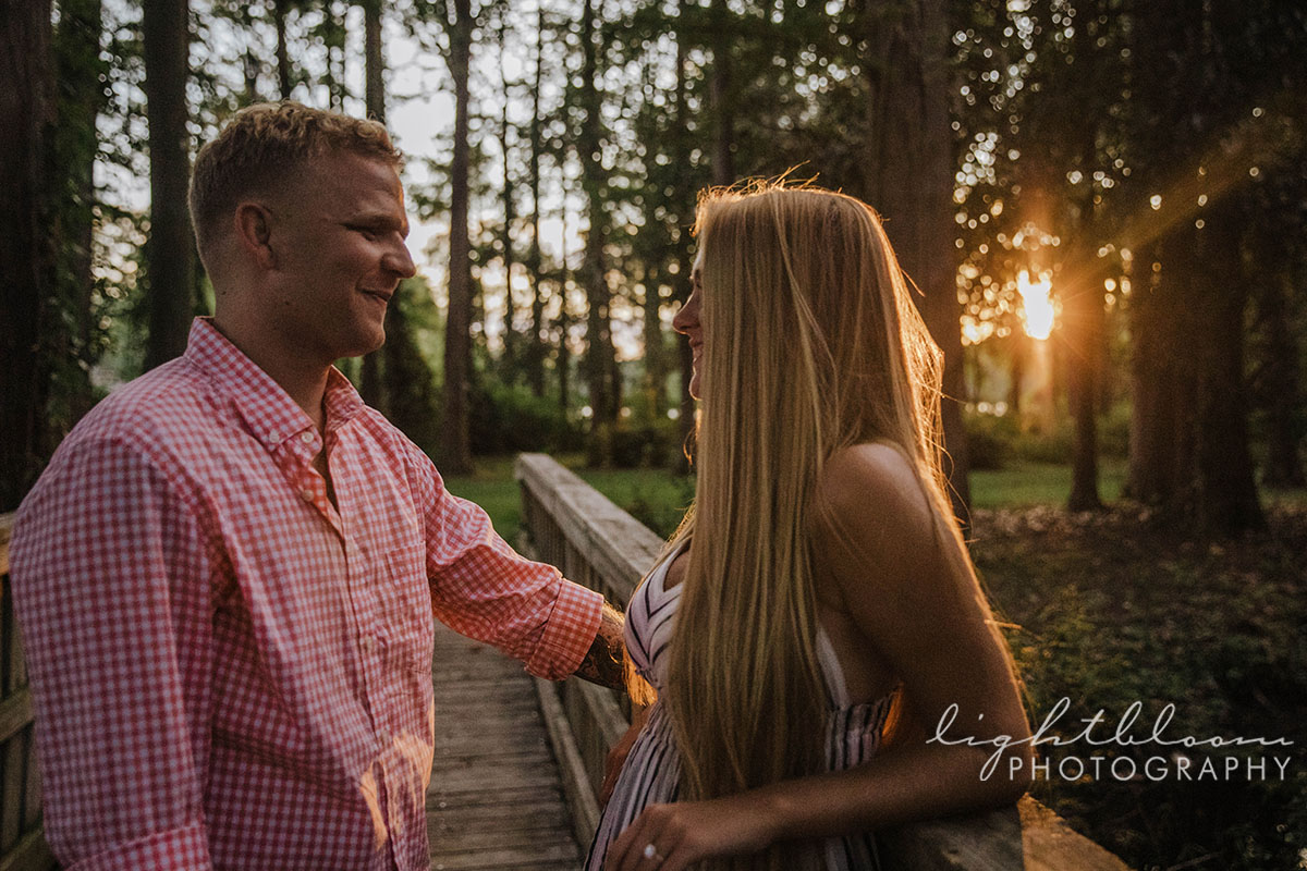 Greenfield Lake Engagement Proposal Photographer