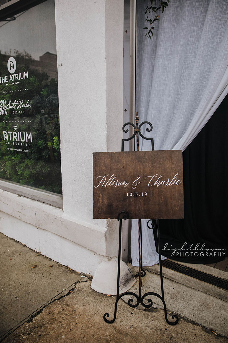 The Atrium Downtown Wilmington Wedding Photographer