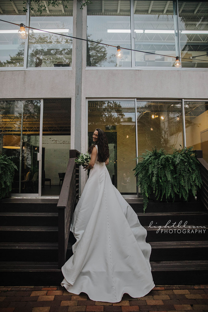 The Atrium Downtown Wilmington Wedding Photographer