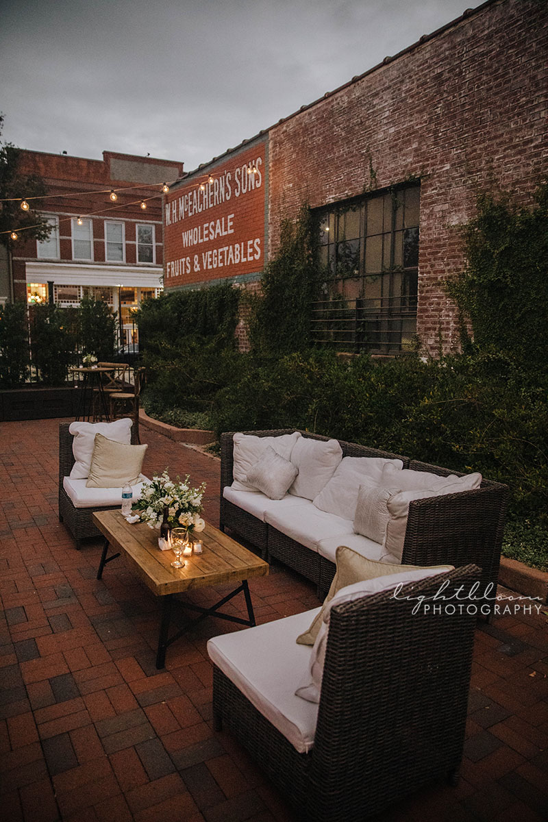 Bakery 105 Downtown Wilmington Wedding Photography