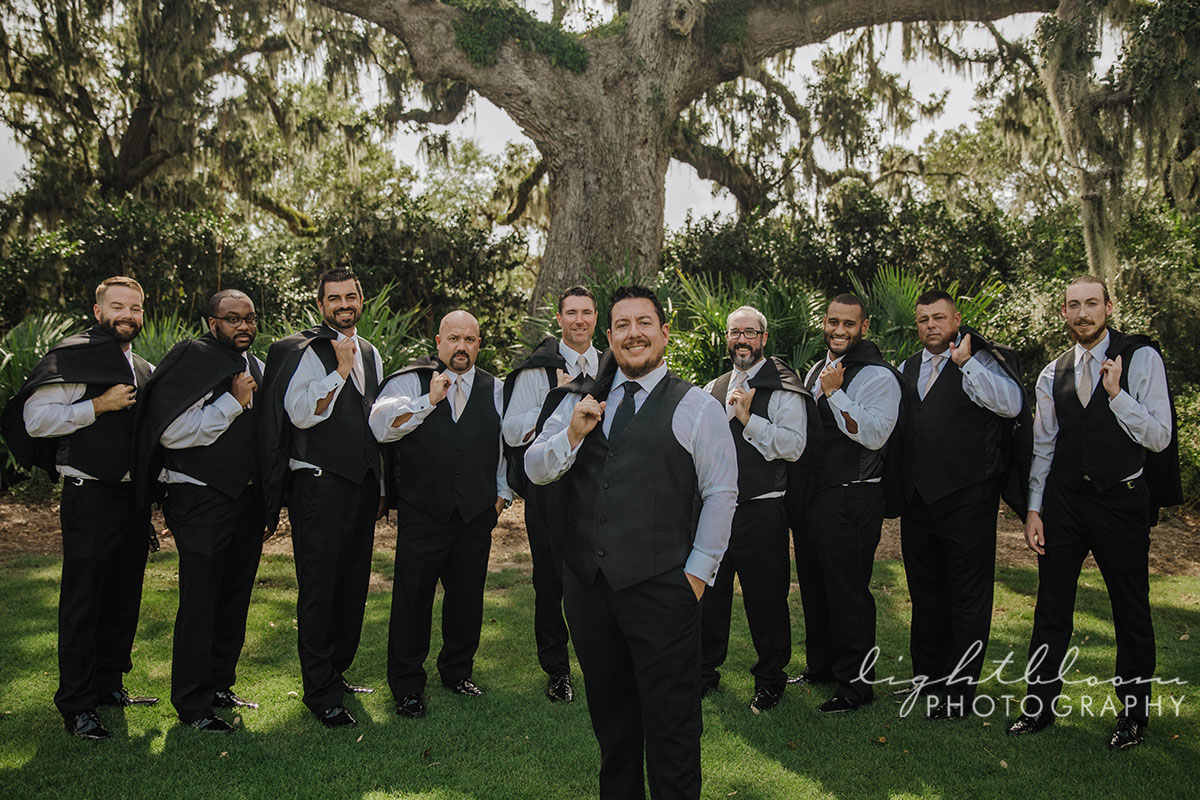 Bluewater Grill Airlie Gardens Wedding Photographer